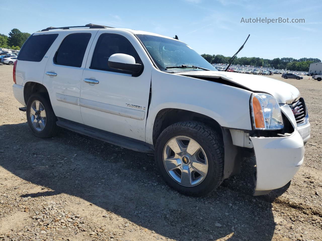 2007 Gmc Yukon  White vin: 1GKFK13017J130190