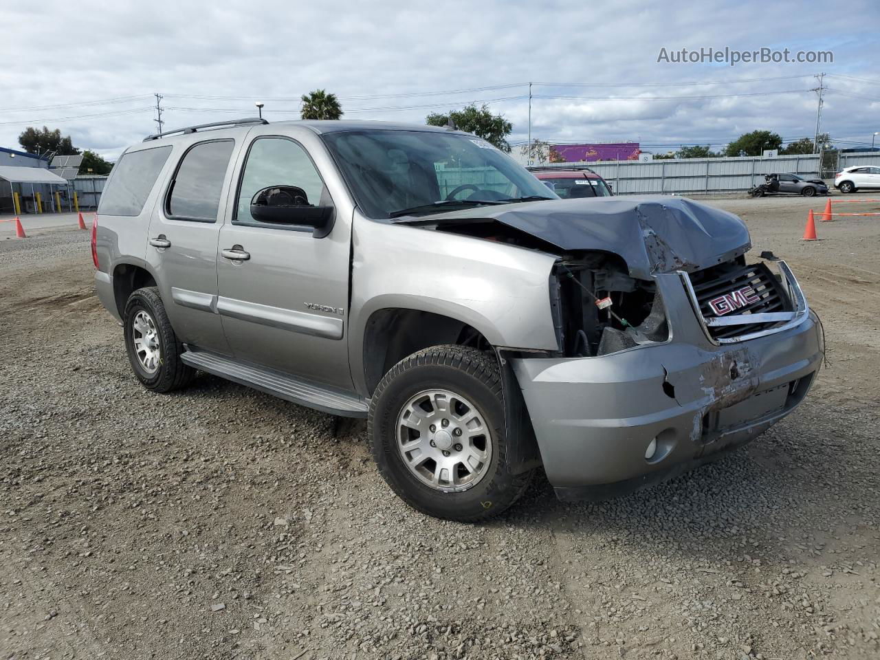 2007 Gmc Yukon  Серый vin: 1GKFK13017J135714