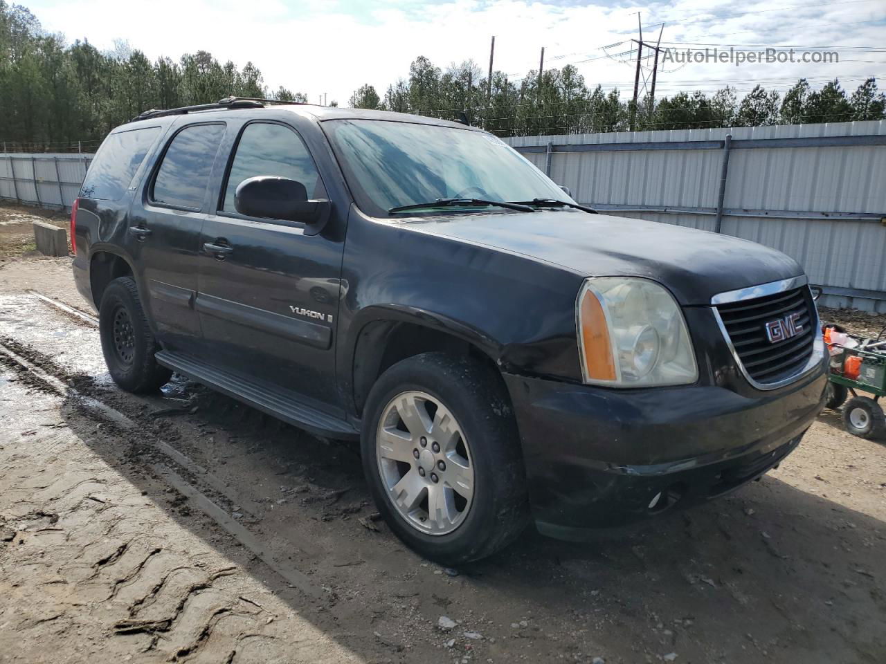 2007 Gmc Yukon  Black vin: 1GKFK13017J211836