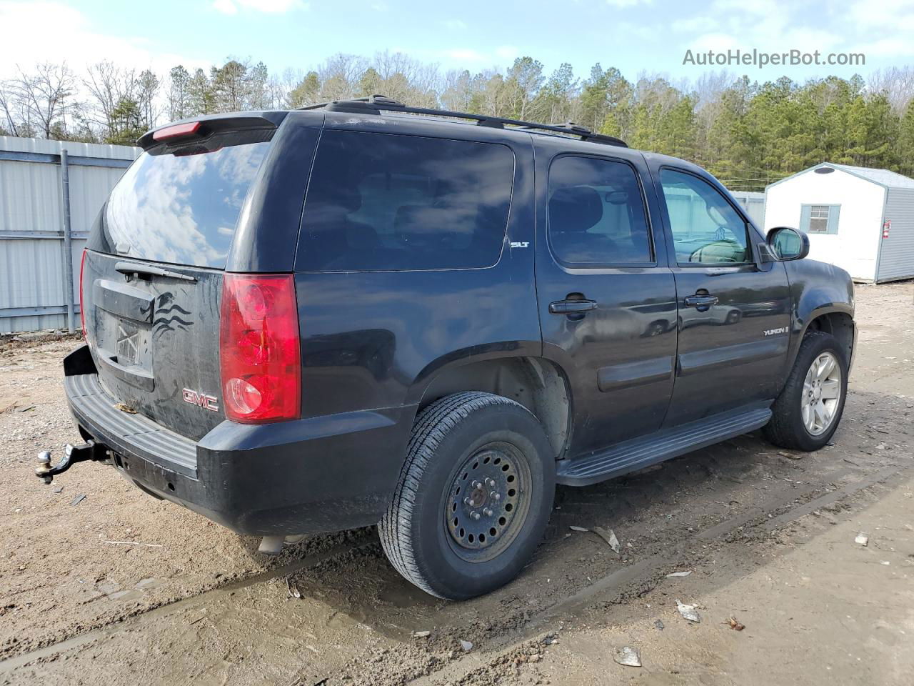 2007 Gmc Yukon  Black vin: 1GKFK13017J211836