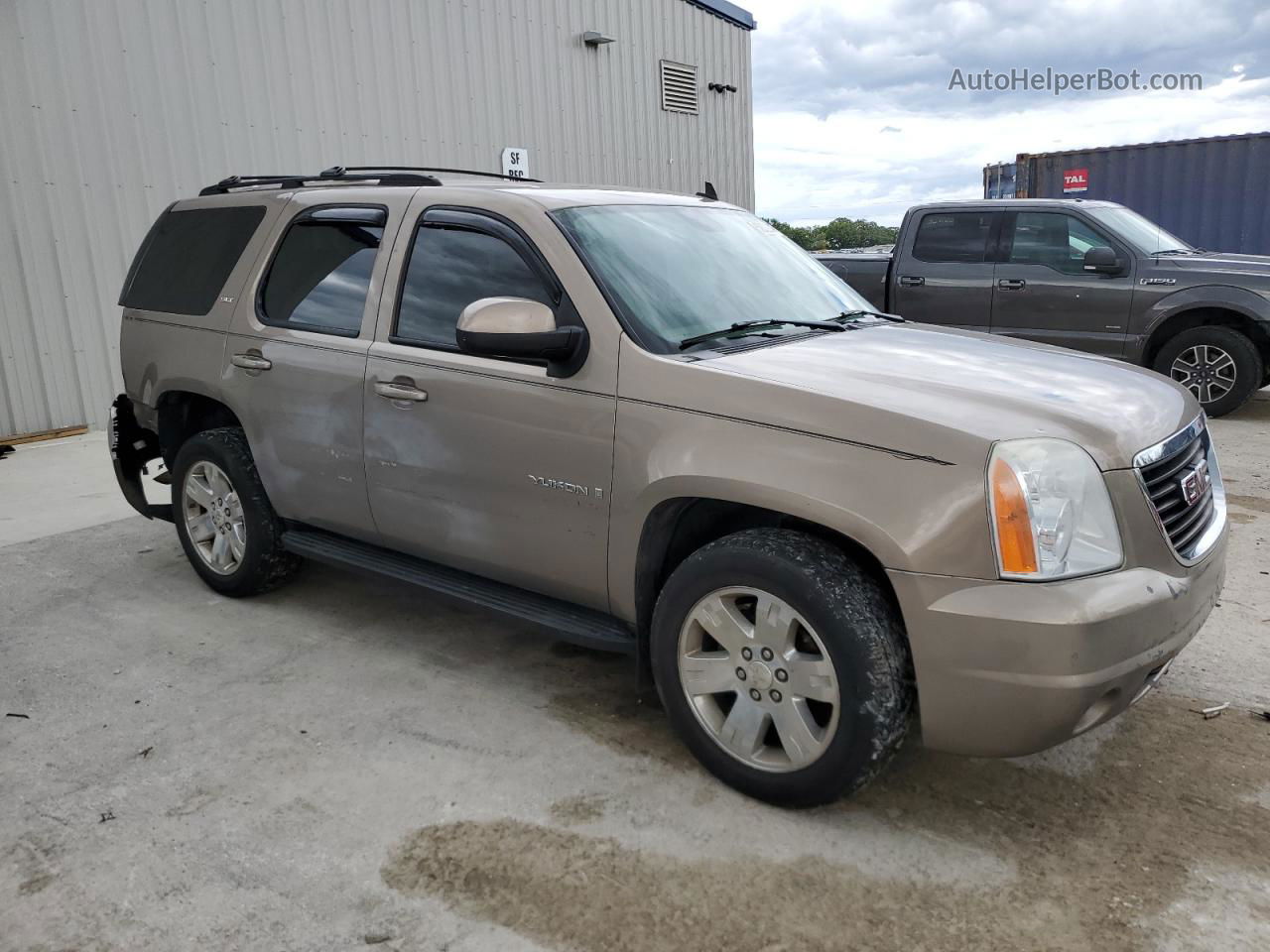 2007 Gmc Yukon  Tan vin: 1GKFK13037R185144