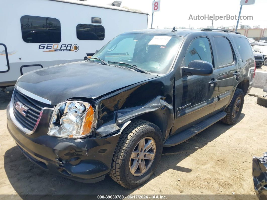 2007 Gmc Yukon Slt Black vin: 1GKFK13037R251529