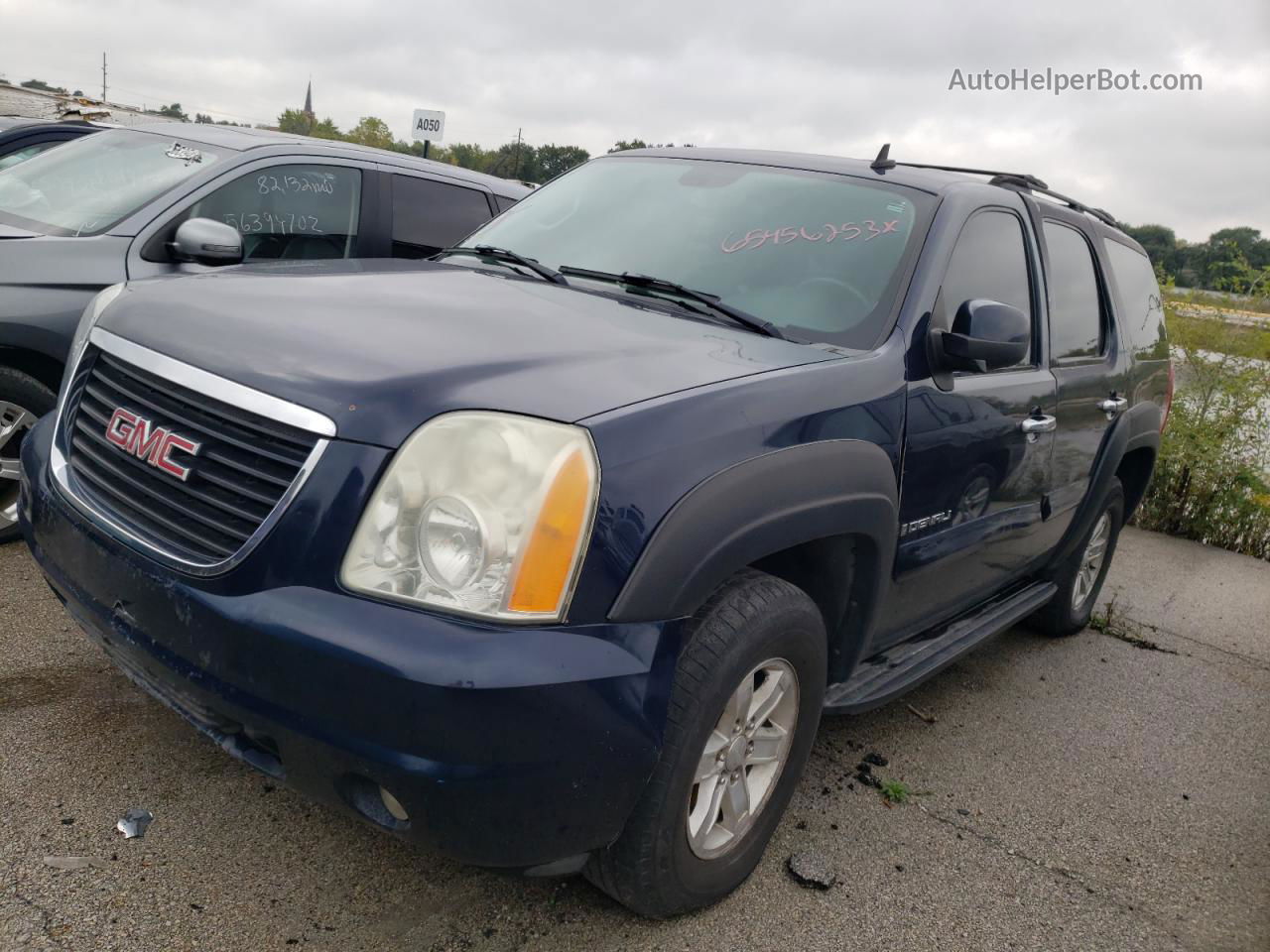 2007 Gmc Yukon  Черный vin: 1GKFK13037R254303