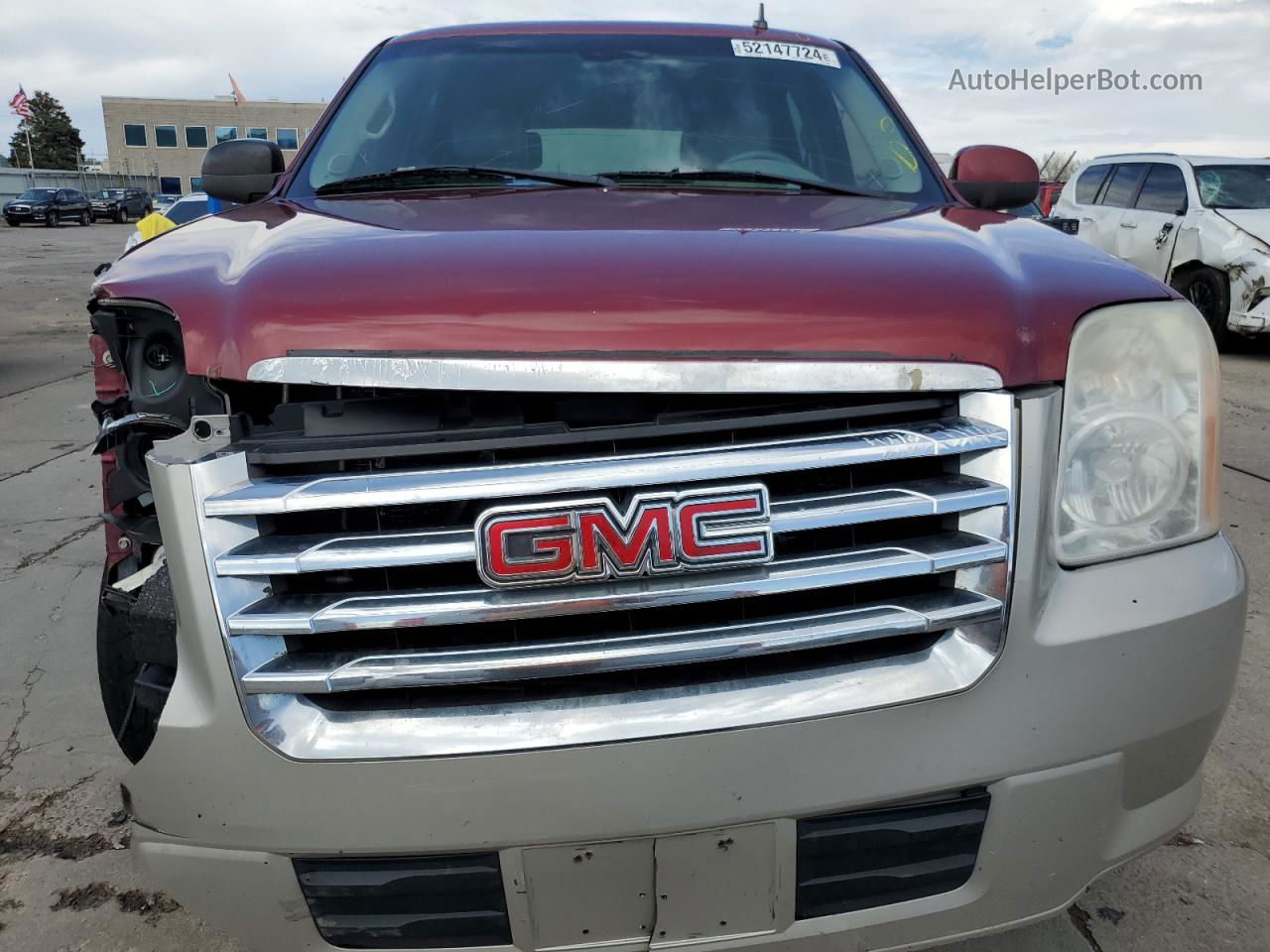 2007 Gmc Yukon  Burgundy vin: 1GKFK13057J123470