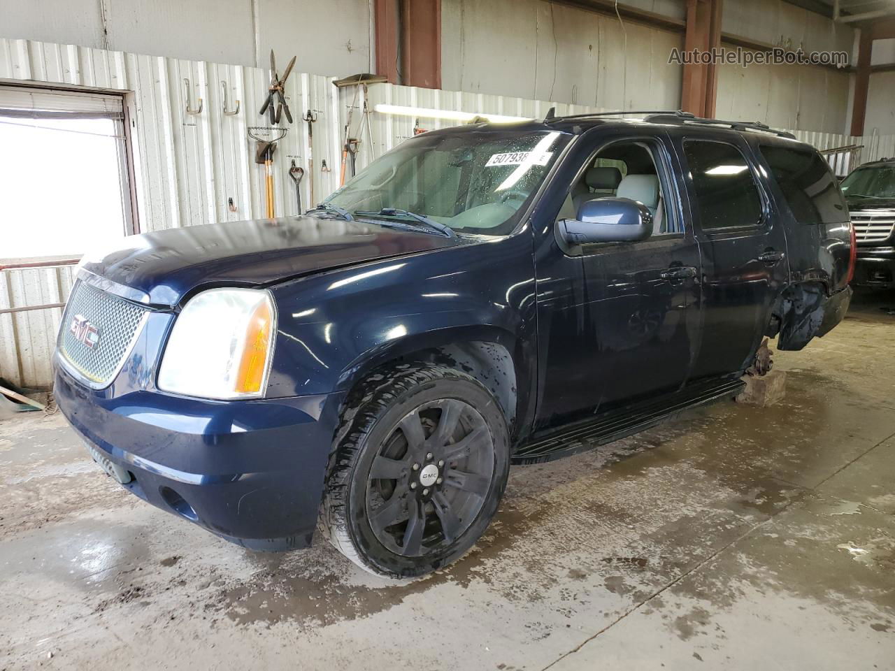 2007 Gmc Yukon  Blue vin: 1GKFK13067J113305