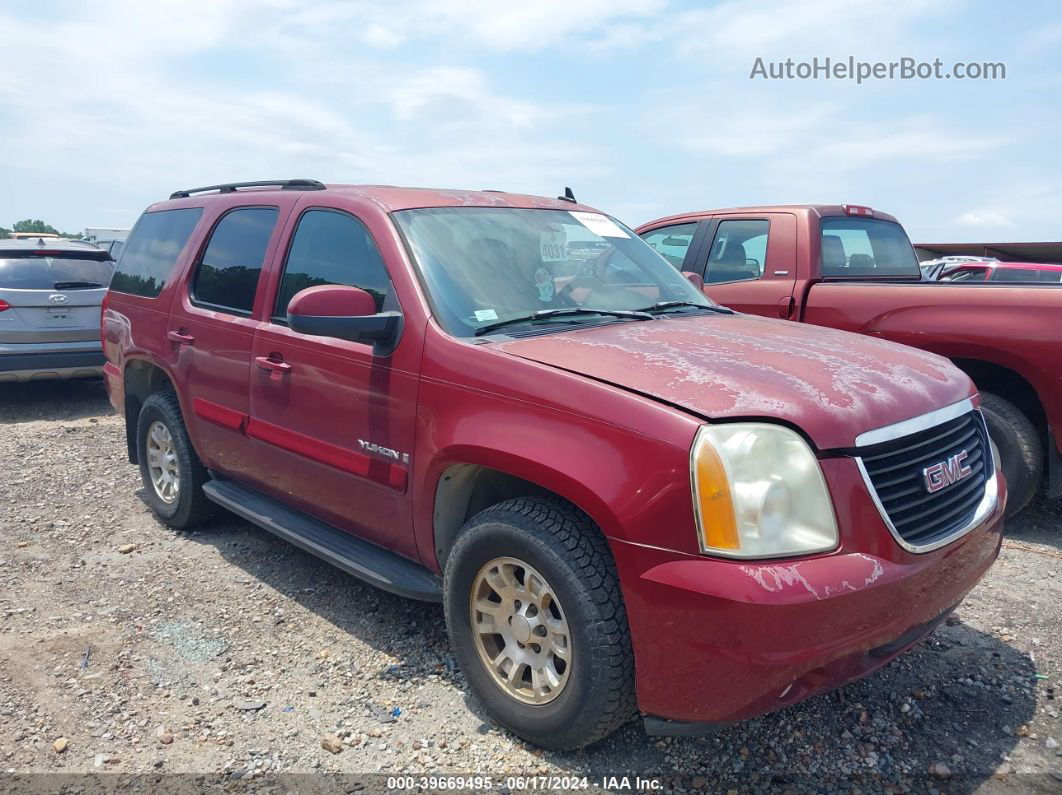 2007 Gmc Yukon Sle Red vin: 1GKFK13067J115457