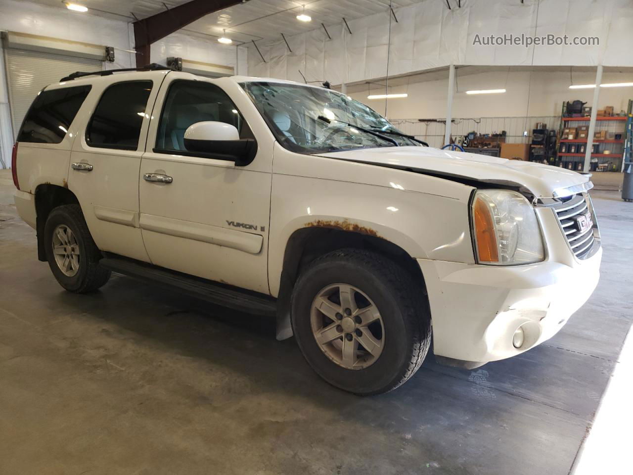 2007 Gmc Yukon  Белый vin: 1GKFK13067R222929