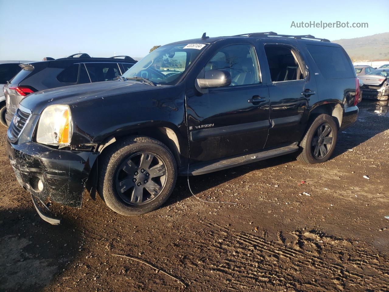 2007 Gmc Yukon  Black vin: 1GKFK13087J125374