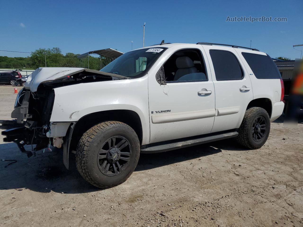 2007 Gmc Yukon  White vin: 1GKFK13087R371312