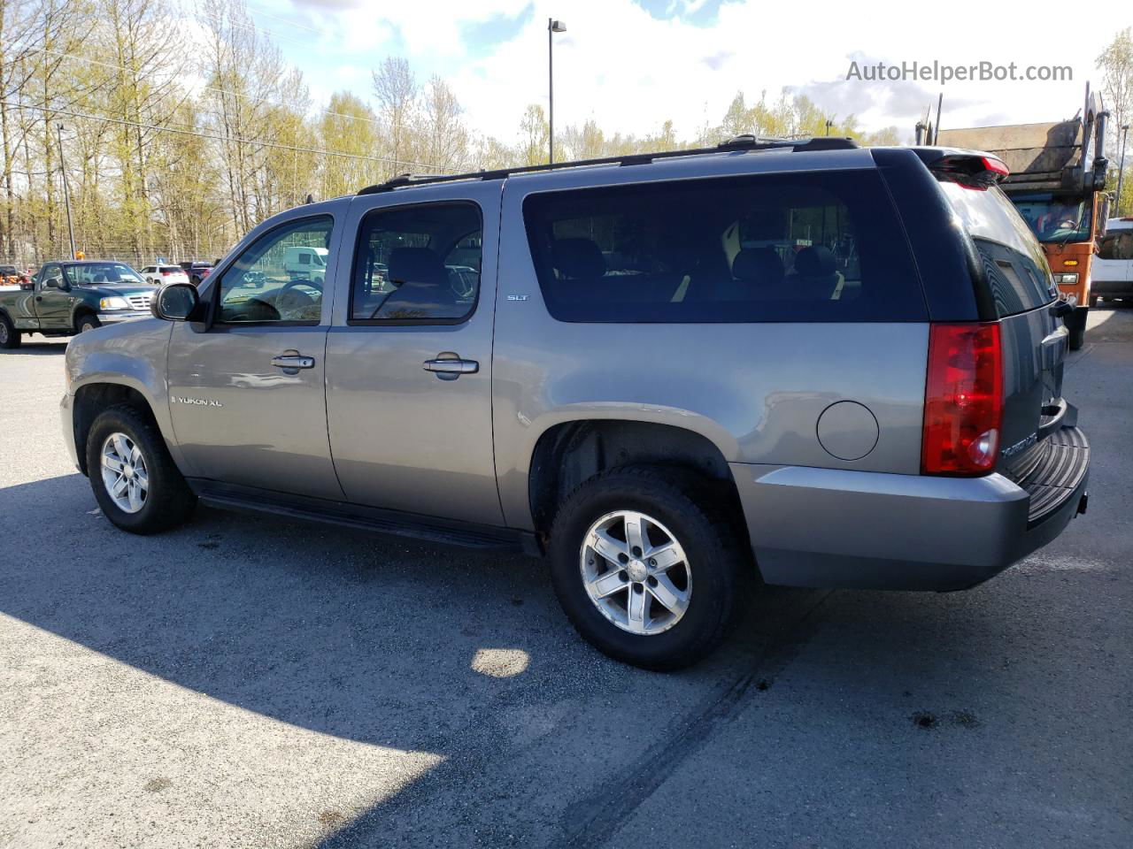 2007 Gmc Yukon Xl K1500 Gray vin: 1GKFK16307J171397