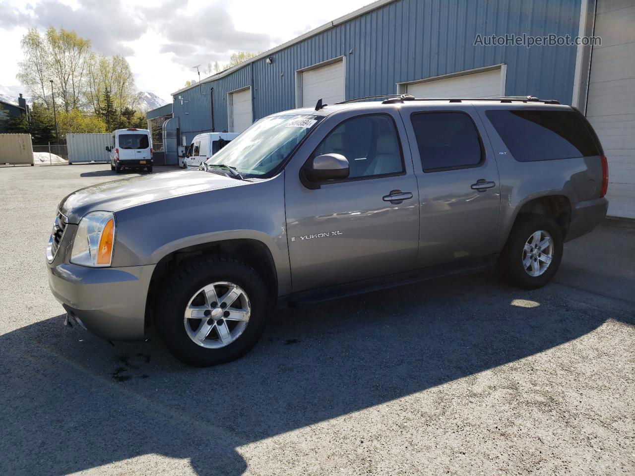 2007 Gmc Yukon Xl K1500 Gray vin: 1GKFK16307J171397