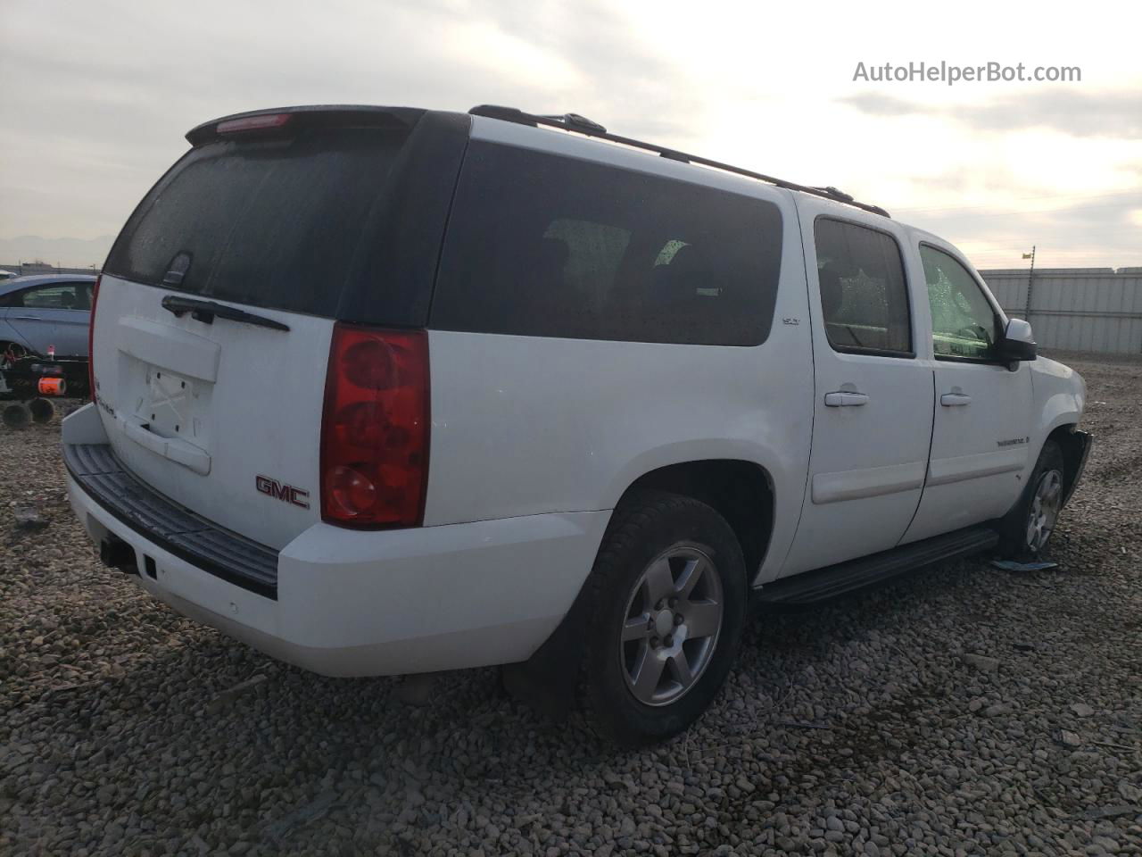 2007 Gmc Yukon Xl K1500 White vin: 1GKFK16317J230831