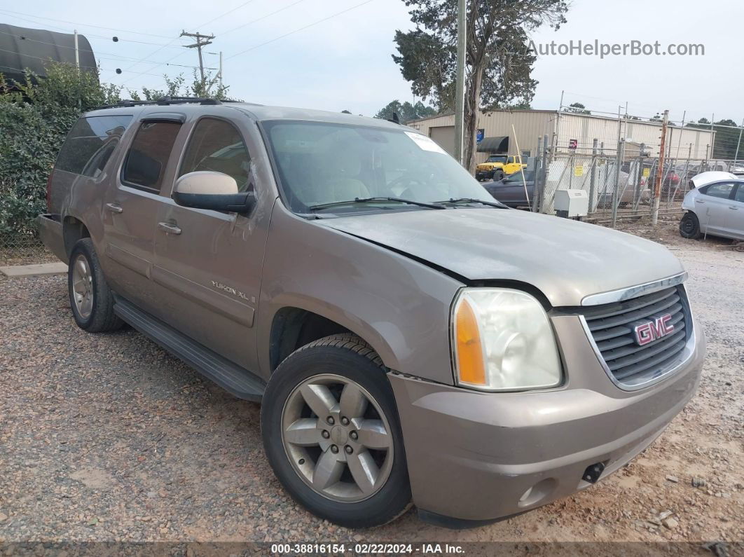 2007 Gmc Yukon Xl 1500 Sle Brown vin: 1GKFK16327J239005