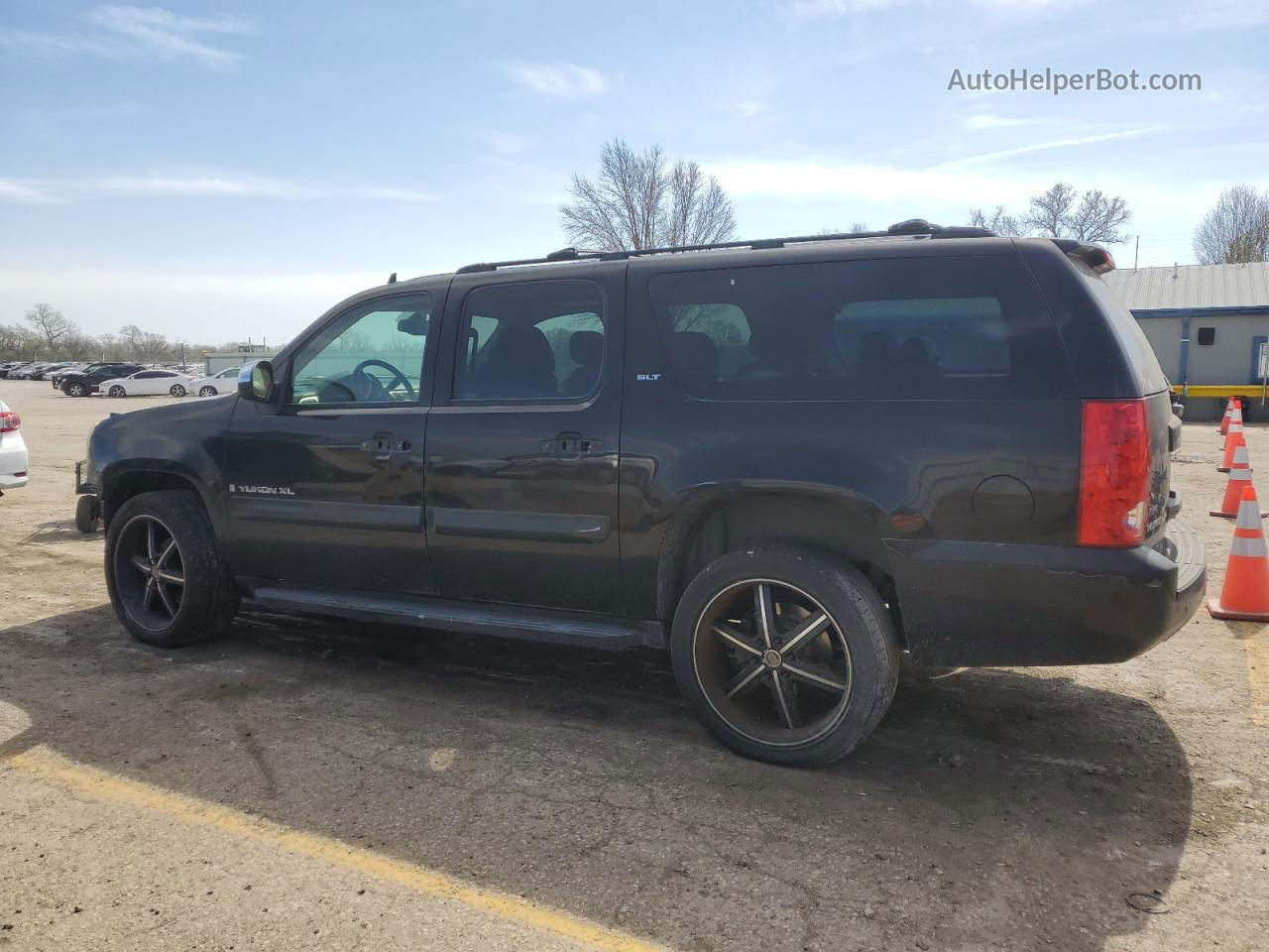 2007 Gmc Yukon Xl K1500 Black vin: 1GKFK16327R379024