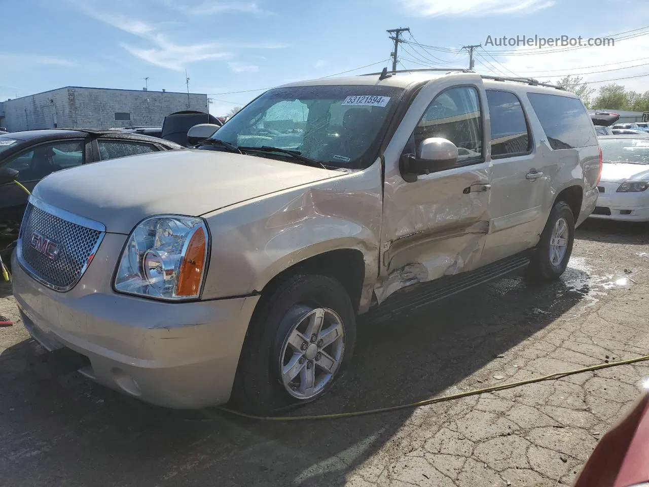 2007 Gmc Yukon Xl K1500 Beige vin: 1GKFK16337R319284