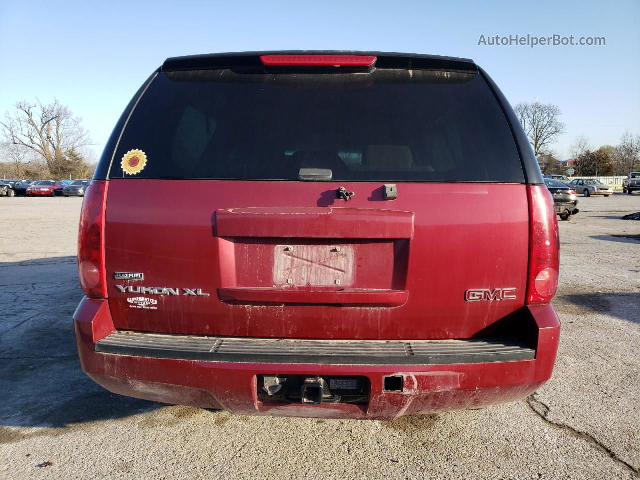 2007 Gmc Yukon Xl K1500 Burgundy vin: 1GKFK16347R244059