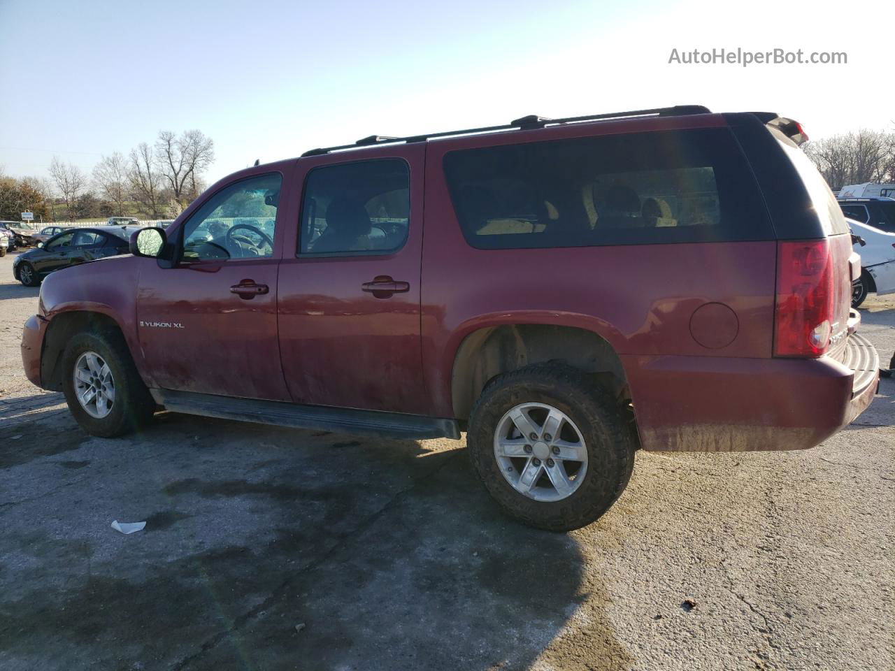 2007 Gmc Yukon Xl K1500 Burgundy vin: 1GKFK16347R244059