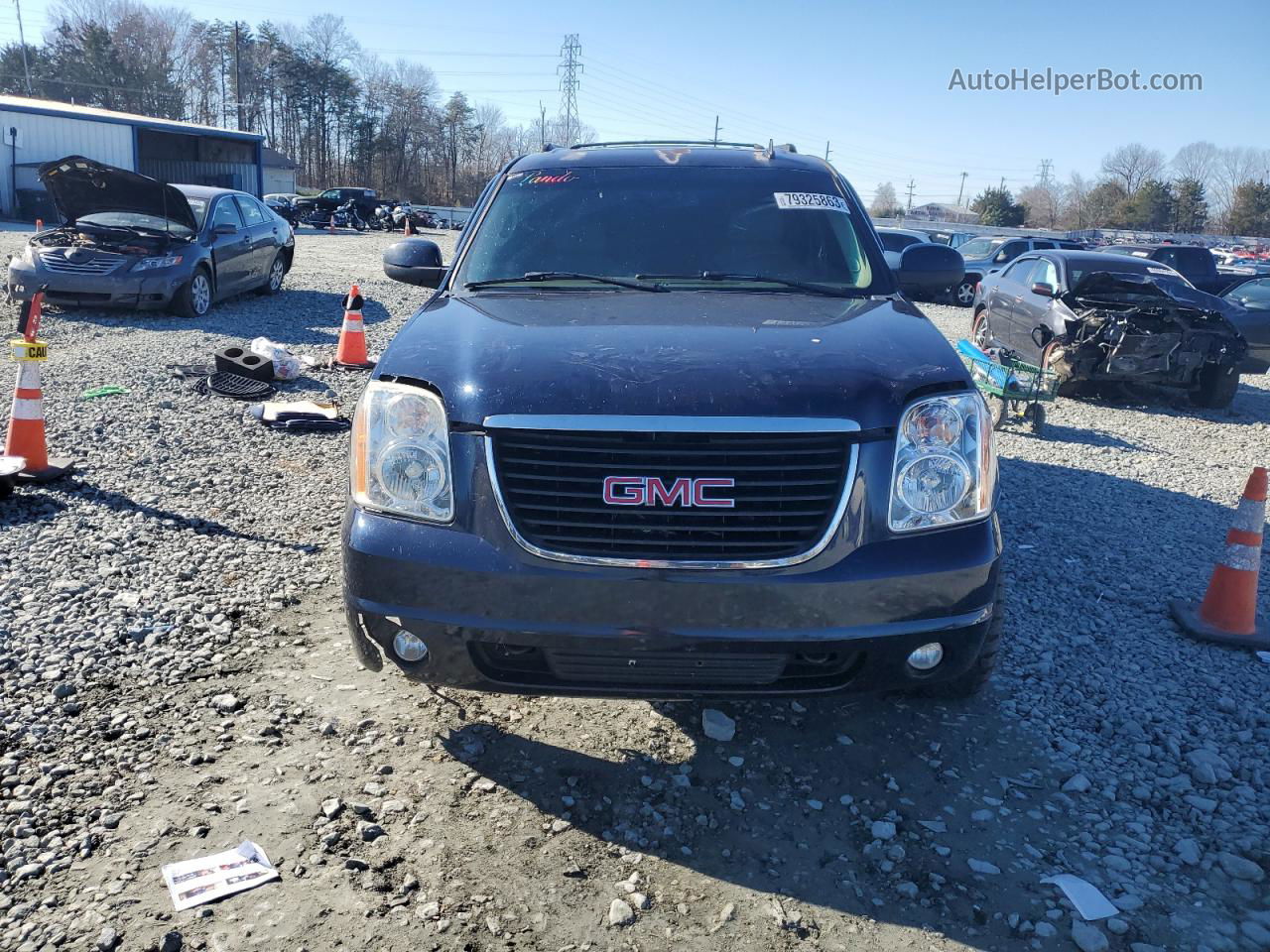 2007 Gmc Yukon Xl K1500 Blue vin: 1GKFK16357J168799