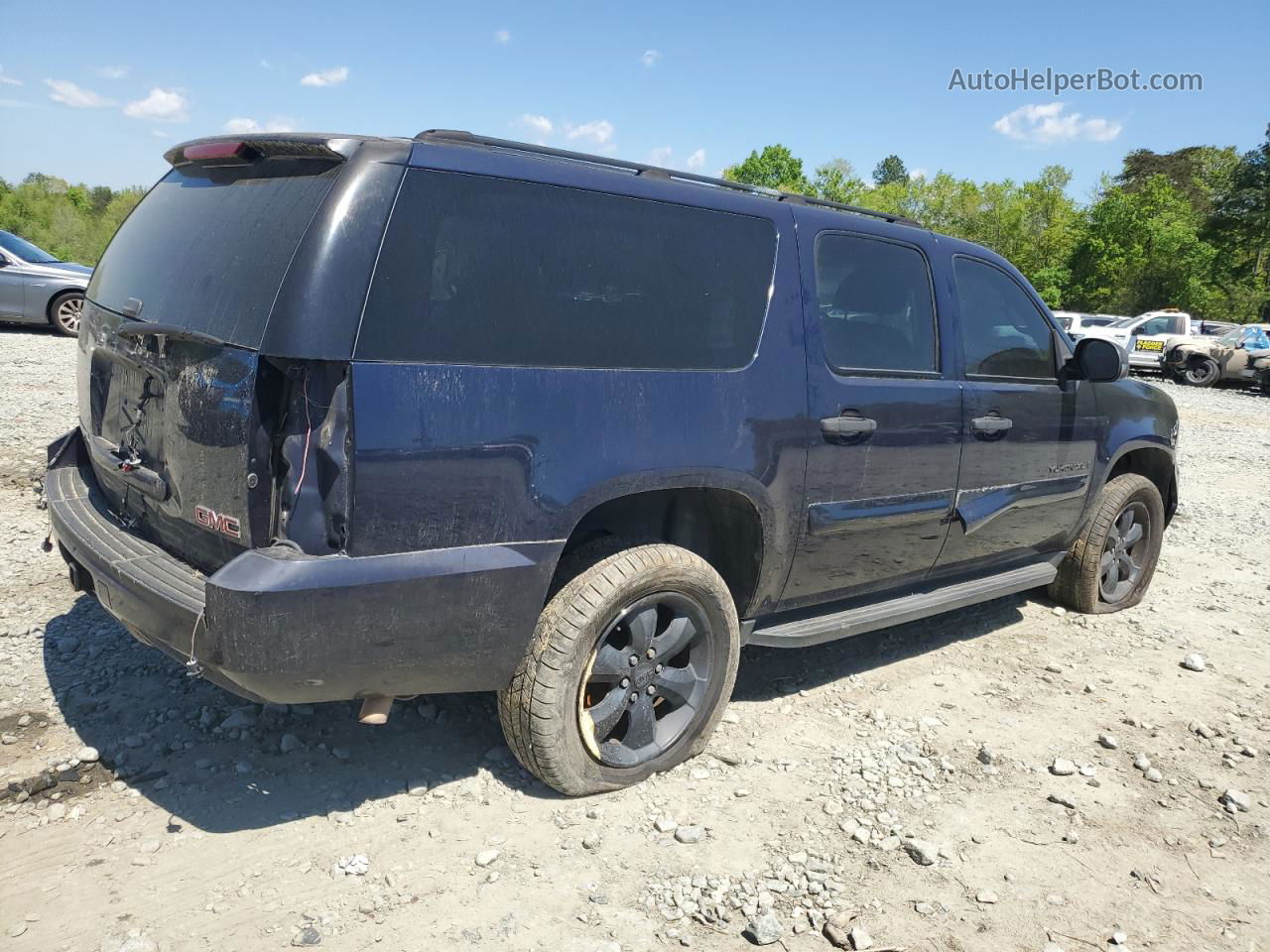 2007 Gmc Yukon Xl K1500 Синий vin: 1GKFK16367R184818