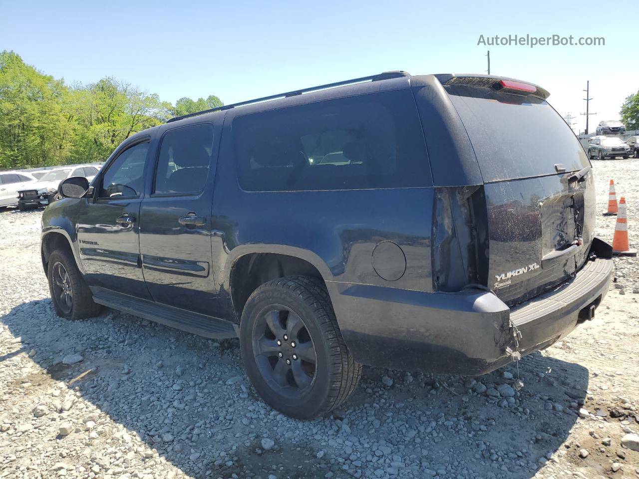 2007 Gmc Yukon Xl K1500 Blue vin: 1GKFK16367R184818