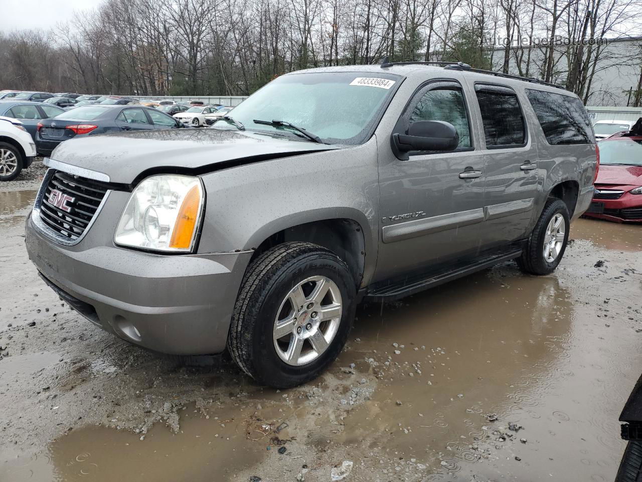 2007 Gmc Yukon Xl K1500 Gray vin: 1GKFK16377J164205