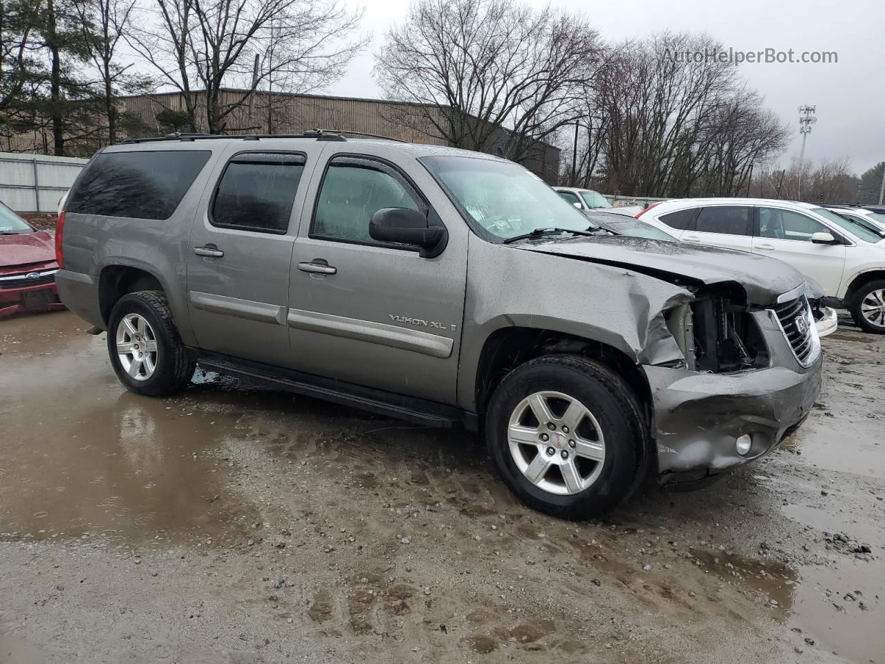 2007 Gmc Yukon Xl K1500 Gray vin: 1GKFK16377J164205