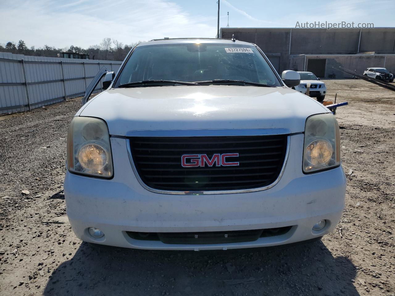 2007 Gmc Yukon Xl K1500 White vin: 1GKFK16377J284585