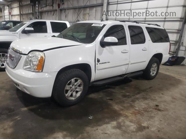 2007 Gmc Yukon Xl K1500 White vin: 1GKFK16387R217544