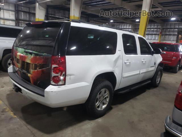 2007 Gmc Yukon Xl K1500 White vin: 1GKFK16387R217544