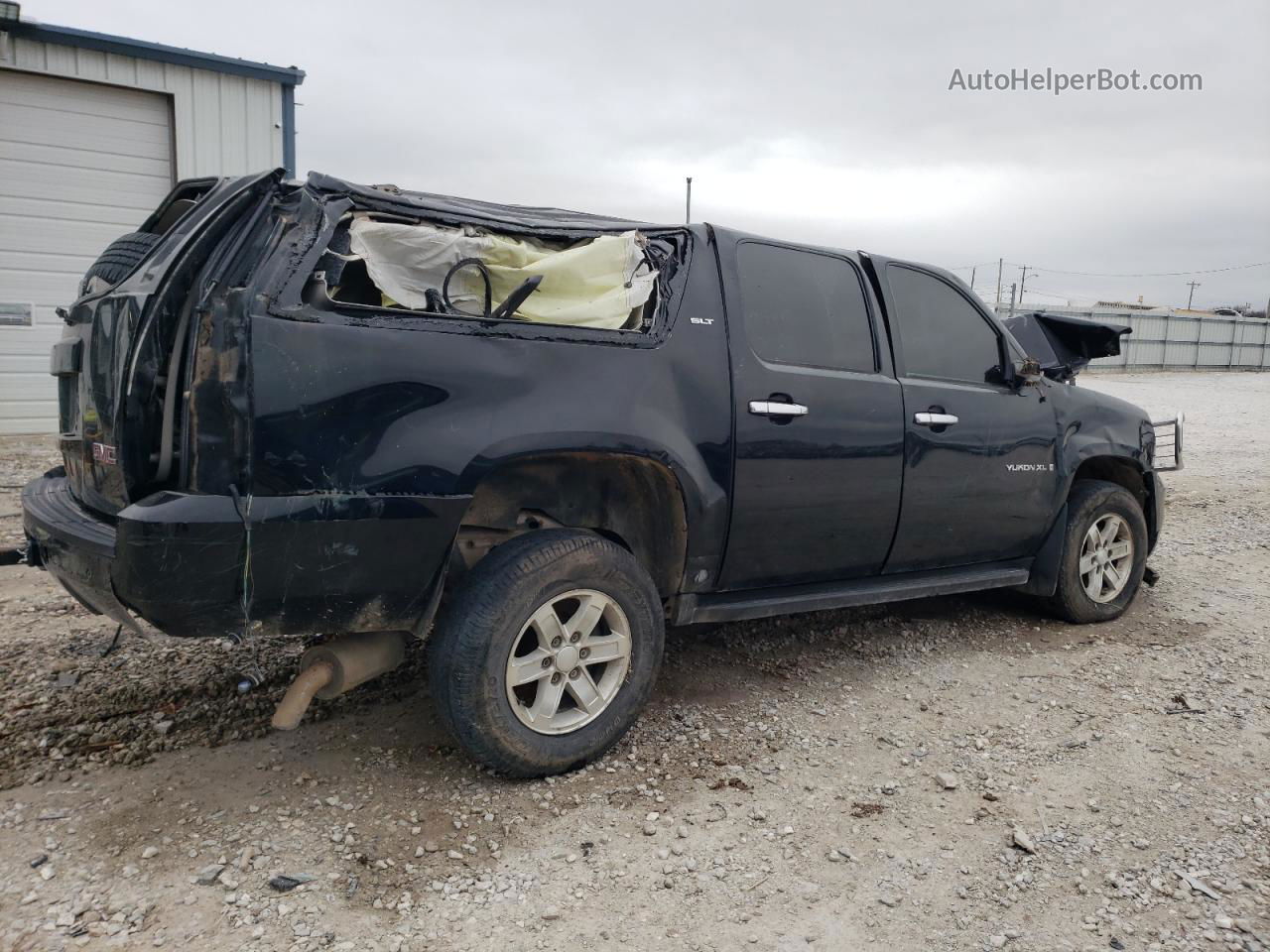 2007 Gmc Yukon Xl K1500 Black vin: 1GKFK16397J174010