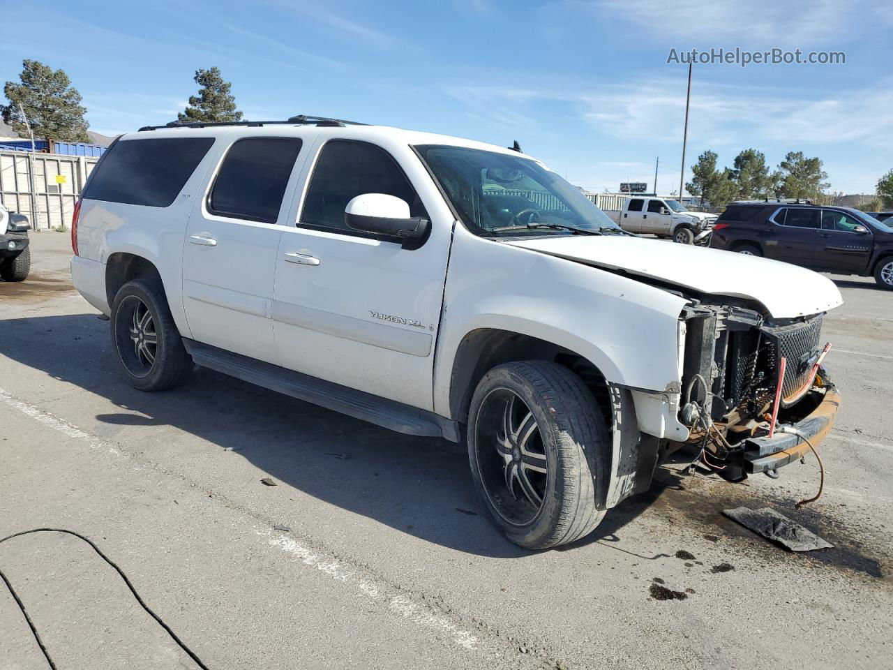 2007 Gmc Yukon Xl K1500 Белый vin: 1GKFK16397J196332