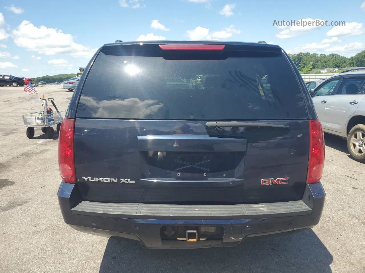 2007 Gmc Yukon Xl K1500 Blue vin: 1GKFK16397J230401