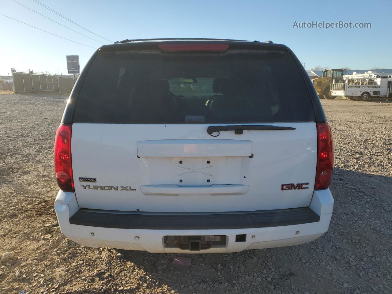 2007 Gmc Yukon Xl K1500 White vin: 1GKFK16397J316565