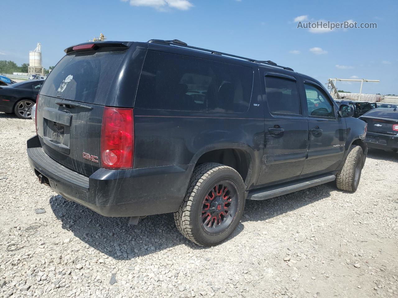 2007 Gmc Yukon Xl K1500 Black vin: 1GKFK16397R365931