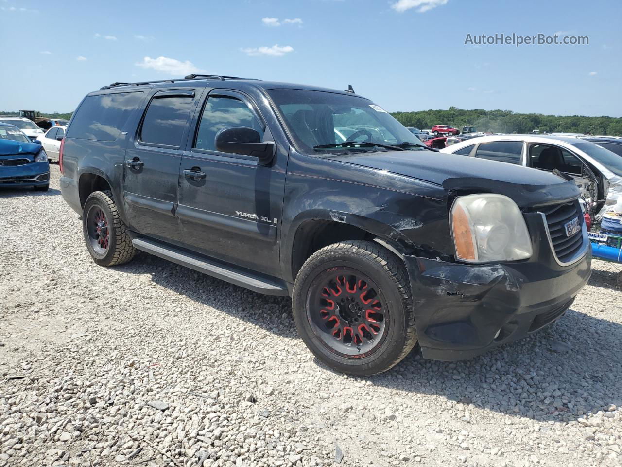 2007 Gmc Yukon Xl K1500 Black vin: 1GKFK16397R365931