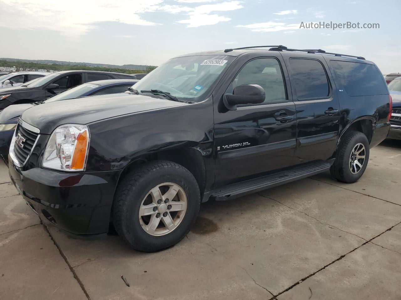 2007 Gmc Yukon Xl K1500 Black vin: 1GKFK163X7J280370