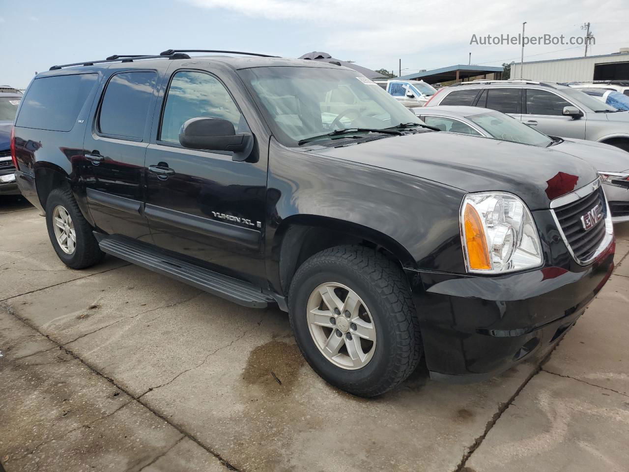 2007 Gmc Yukon Xl K1500 Black vin: 1GKFK163X7J280370