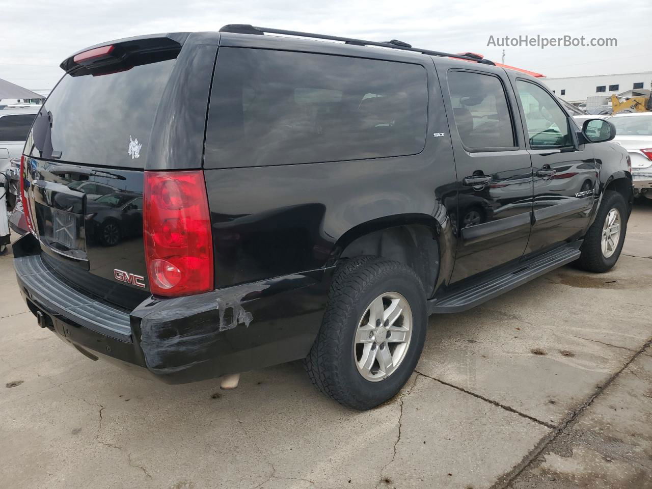 2007 Gmc Yukon Xl K1500 Black vin: 1GKFK163X7J280370