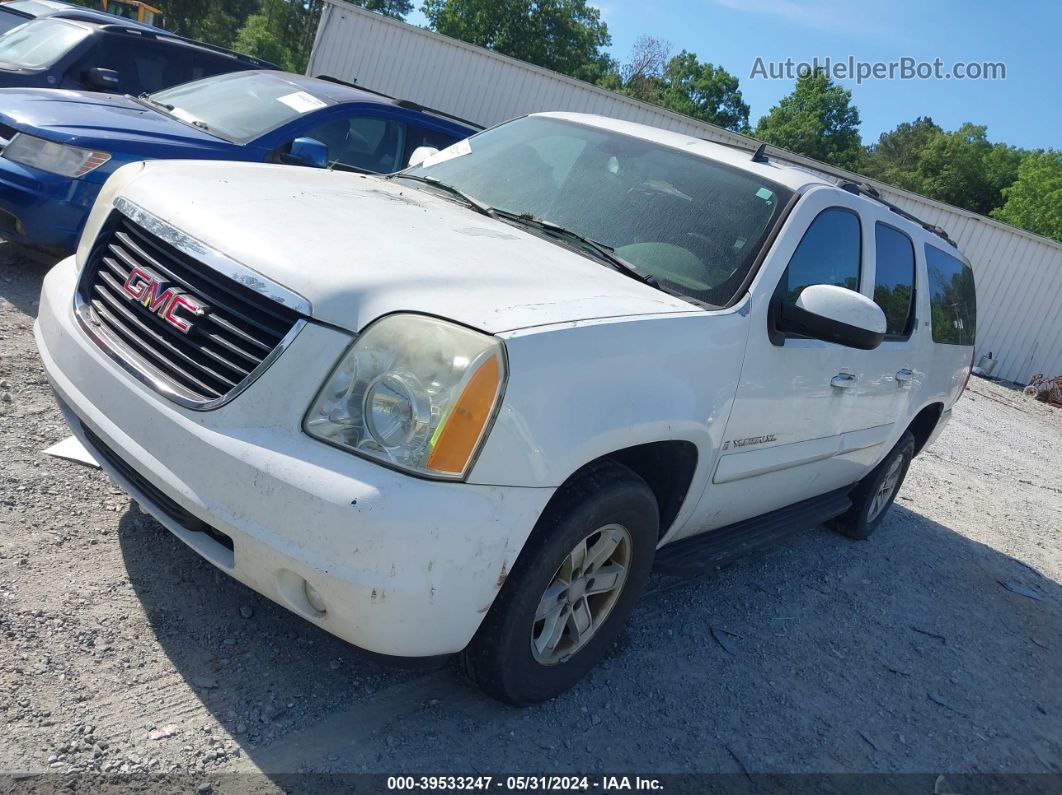 2007 Gmc Yukon Xl 1500 Slt White vin: 1GKFK163X7J306854