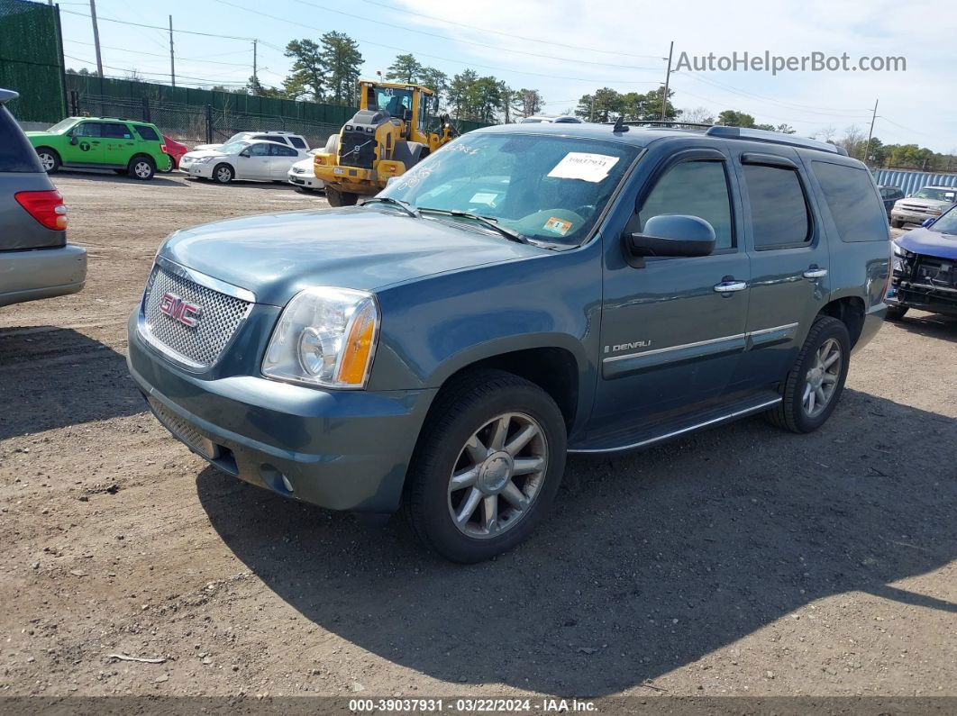 2007 Gmc Yukon Denali Light Blue vin: 1GKFK63807J250999