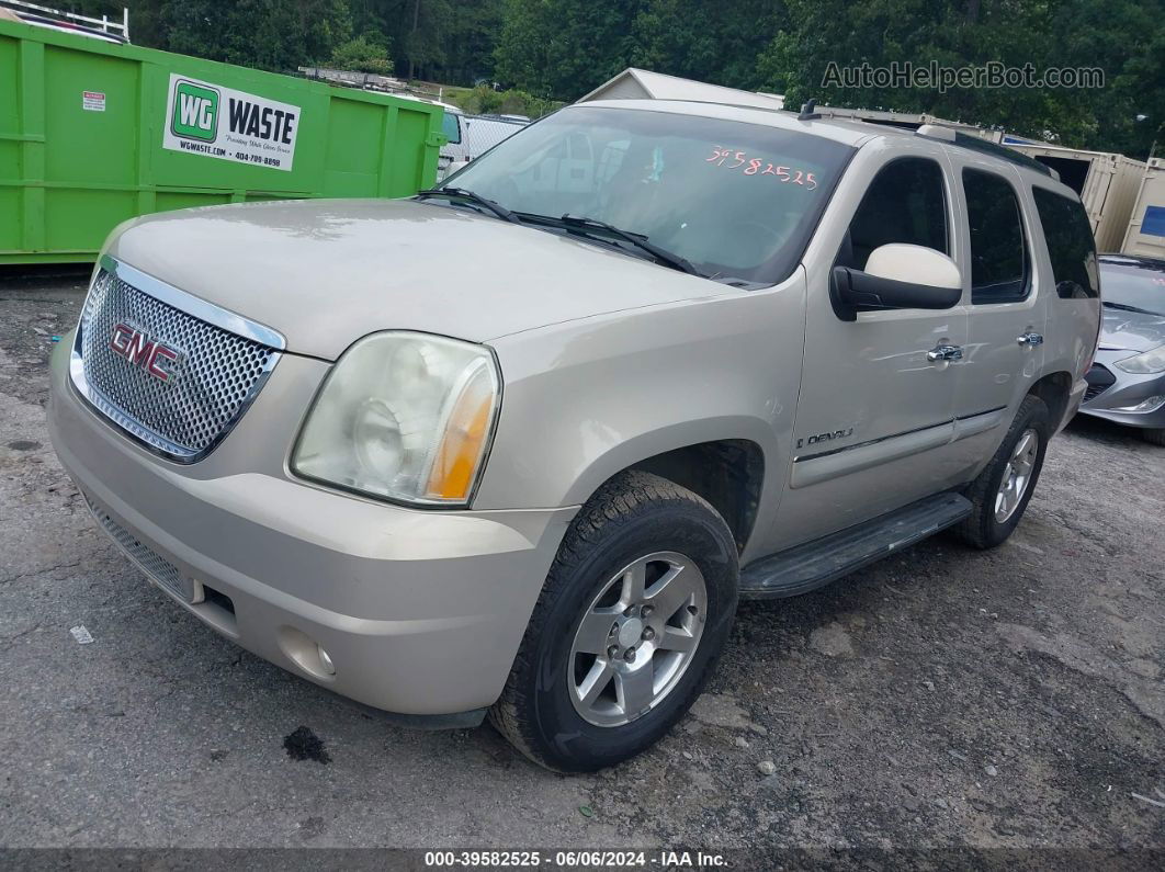 2007 Gmc Yukon Denali Gold vin: 1GKFK63807J280827