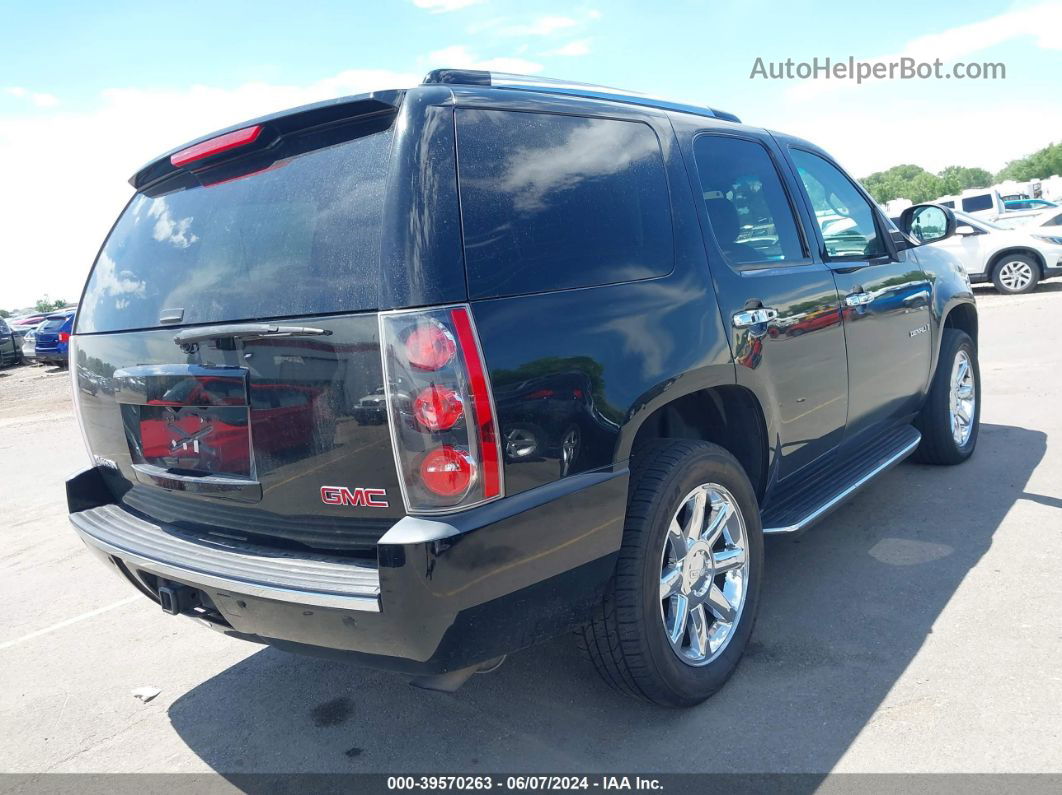 2007 Gmc Yukon Denali Black vin: 1GKFK63807J323983