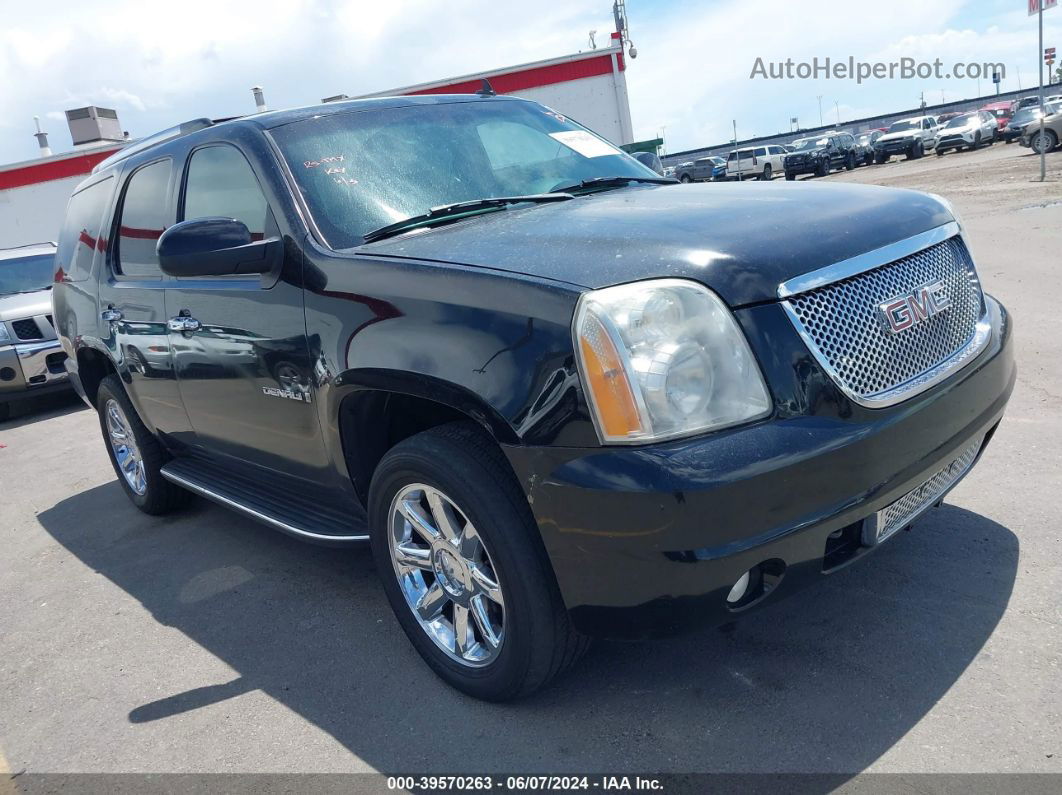 2007 Gmc Yukon Denali Black vin: 1GKFK63807J323983