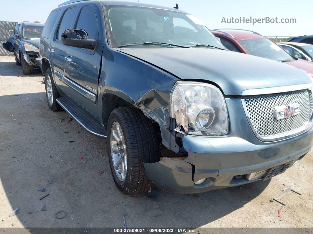 2007 Gmc Yukon Denali   Blue vin: 1GKFK63807J361634