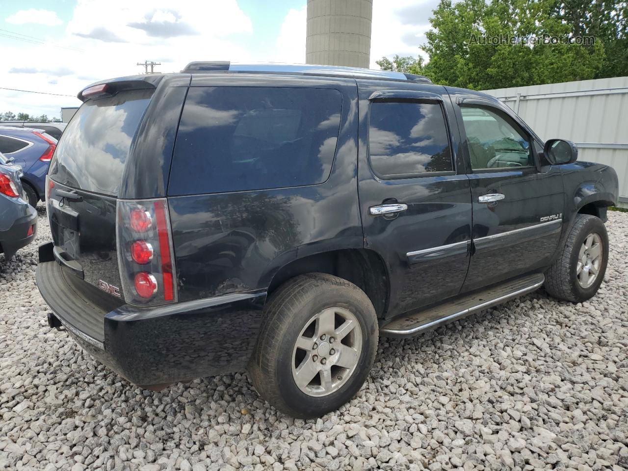 2007 Gmc Yukon Denali Black vin: 1GKFK63817J221883