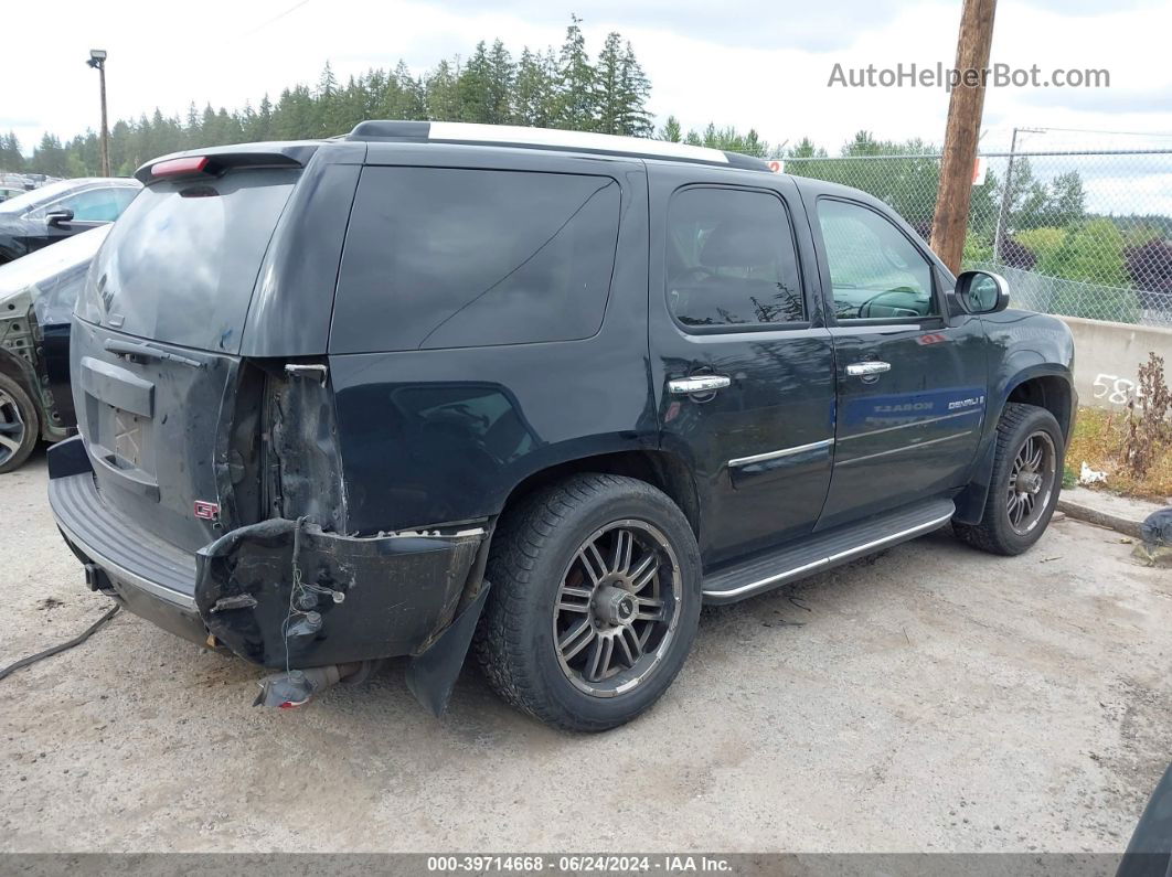 2007 Gmc Yukon Denali Black vin: 1GKFK63817J356331