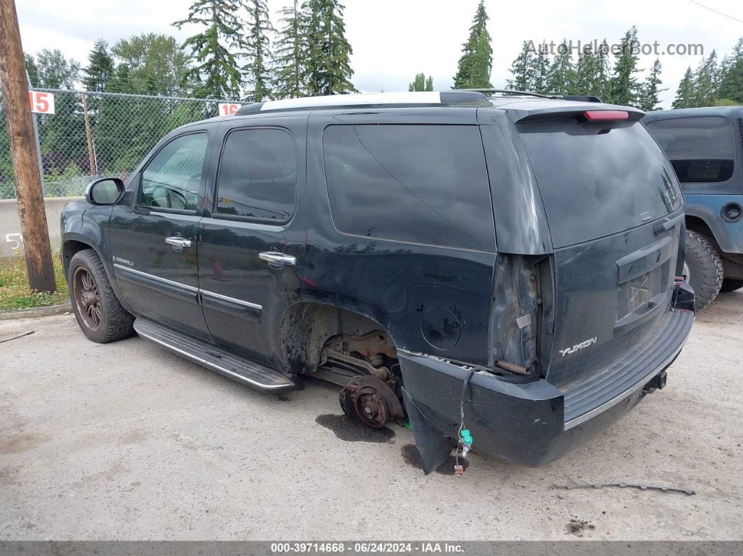 2007 Gmc Yukon Denali Black vin: 1GKFK63817J356331