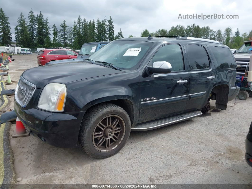 2007 Gmc Yukon Denali Black vin: 1GKFK63817J356331