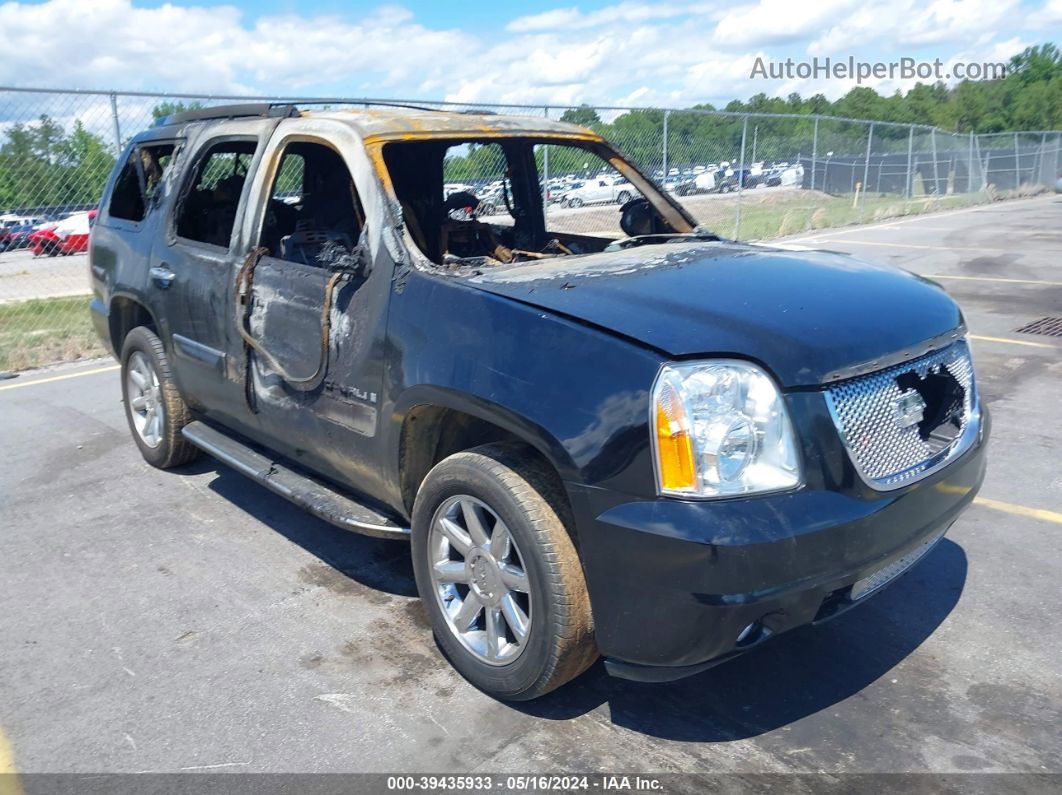 2007 Gmc Yukon Denali Black vin: 1GKFK63817J395419