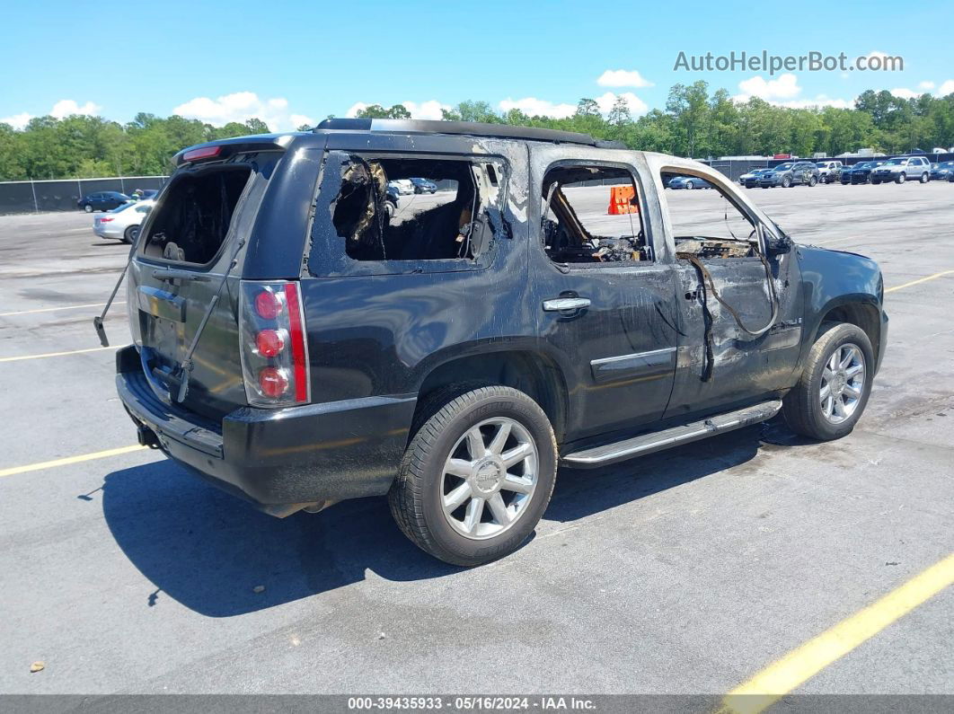 2007 Gmc Yukon Denali Black vin: 1GKFK63817J395419